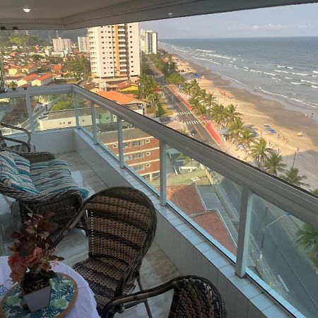 Mongagua Com Vista Para O Mar Pe Na Areia Экстерьер фото