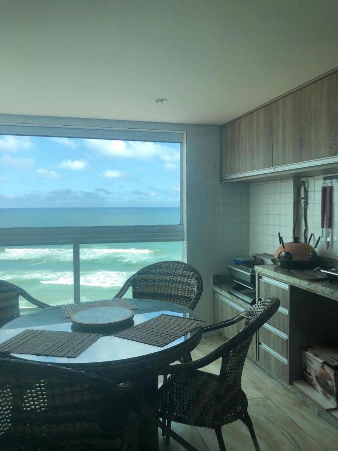 Mongagua Com Vista Para O Mar Pe Na Areia Экстерьер фото