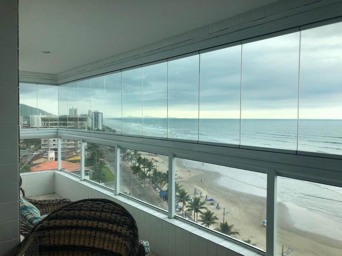 Mongagua Com Vista Para O Mar Pe Na Areia Экстерьер фото